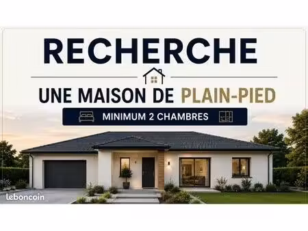 recherche maison plain-pied