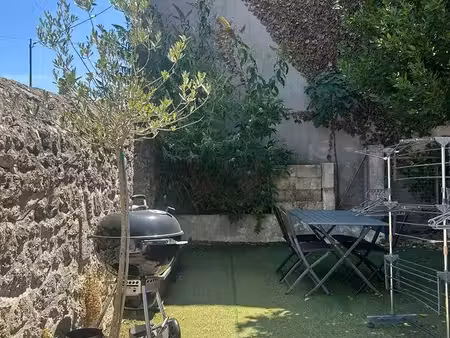 maison meublée t3 avec jardin – secteur chanzy  angoulême