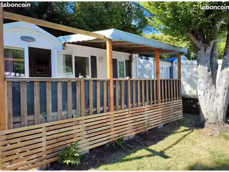vends mobil home 6p. saint palais sur mer