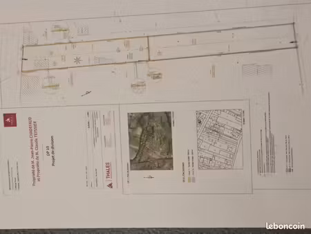 a vendre terrain lot n°1 25 rue victor hugo 17360 st aigulin 