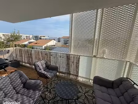 t2 récent avec terrasse plein sud  parking et ascenseur – aytré (aux portes de la rochelle