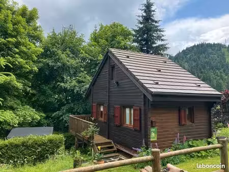 chalet individuel avec sauna et jardin
