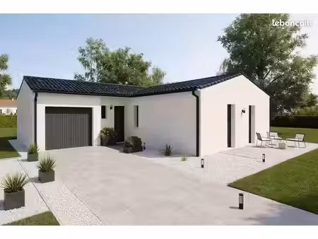 maison de 78.45 m² sur un terrain de 477 m² à sainte-soulle en charente-maritime (17)