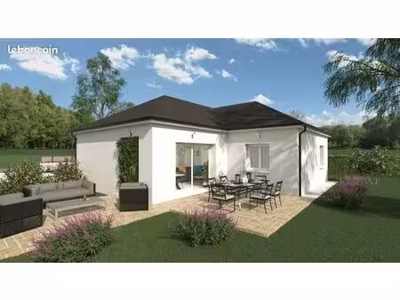 projet de construction d'une maison 82.4 m² avec terrain à gouzon (23)