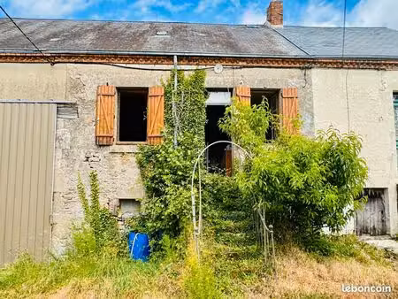 petite maison avec grand terrain