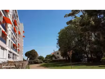 royan centre / le chay – grand t1 bis meublé 40 m² + loggia – parking – résidence standing