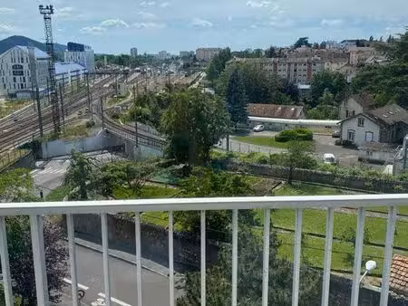 t1 bis meublé + balcon + garage + proche gare viotte