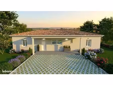 projet de construction d'une maison 136 m² avec terrain à ginestet (24)