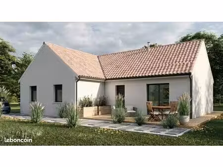 projet de construction d'une maison 103.25 m² avec terrain à gueret (23)