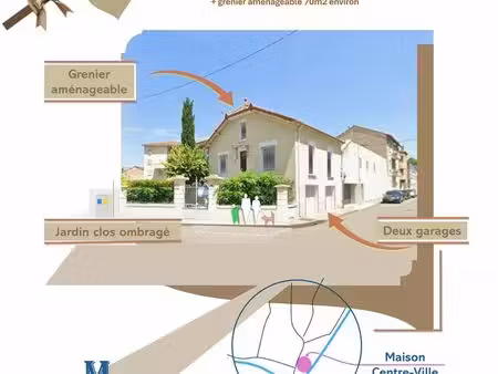 pour ceux qui recherchent une maison à aménager rapidement avec 3 chambres  proche des com
