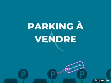 place de parking prive / à 1 6 km du centre-ville et 2 2km de la gare