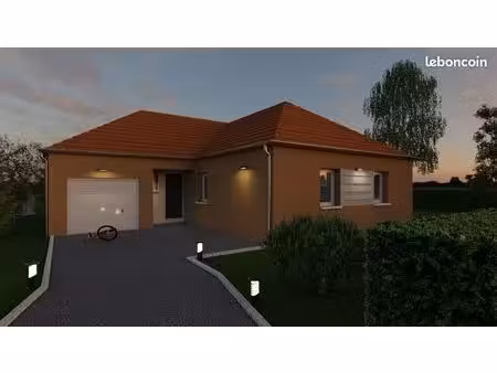 projet de construction d'une maison 103 m² avec terrain à gellainville (28)