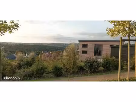 maison bois récente à vendre