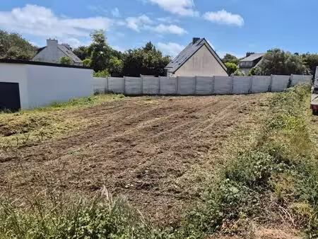 terrain constructible 396 m² – crozon – 85 000
