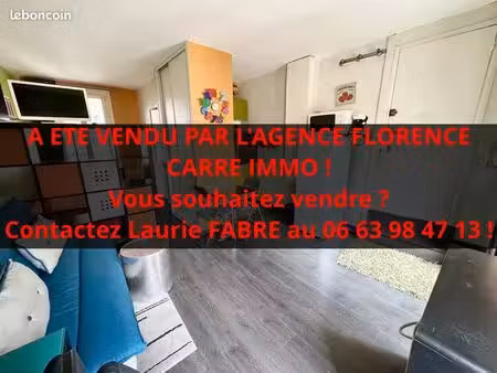 studio 1 pièce 22 m²
