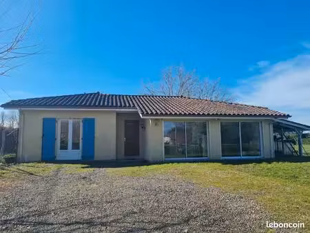 maison plain-pied 124m2