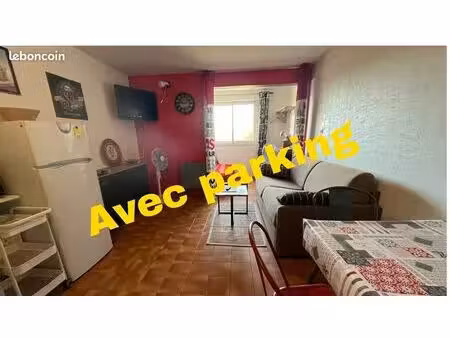 studio 1 pièce 22 m²