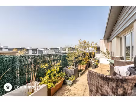 appartement de 91m2  lumineux et traversant  avec terrasse d