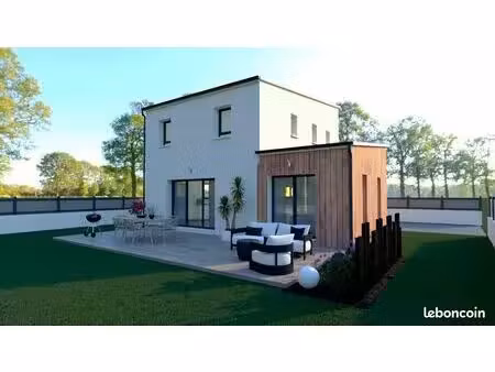 projet de construction d'une maison 100 m² avec terrain à briec (29)