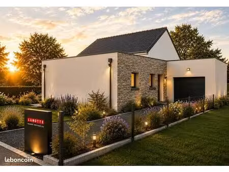 projet de construction d'une maison 90 m² avec terrain à briec (29)