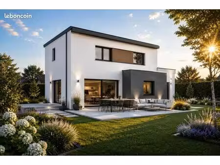 projet de construction d'une maison 105 m² avec terrain à lanhouarneau (29)