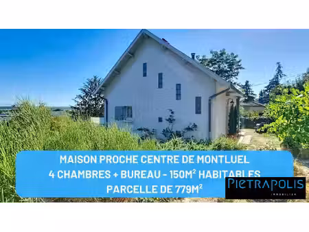 coeur montluel - maison en parfait état - 150m²