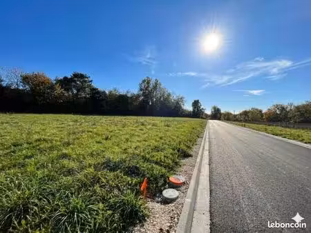 terrain 664 m² prignac et marcamps