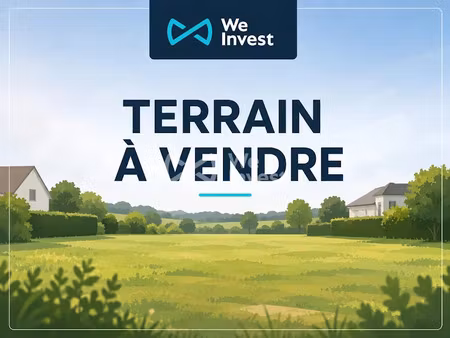 vente terrain à batir 850 m² à saint-romain-de-benet (17600)  78 000 €