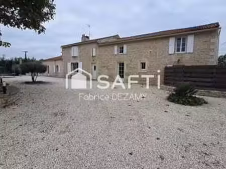vente maison piscine à chaillé-les-marais (85450) : à vendre piscine / 240m² chaillé-les-m