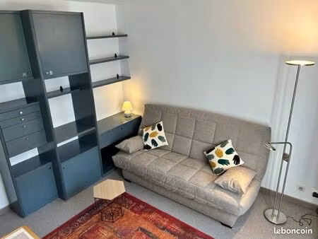 studio meuble 21 m2 a suresnes  avec box et cave