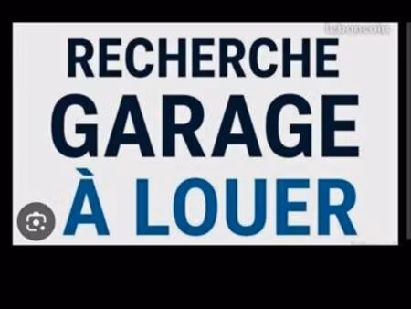 cherche garage location