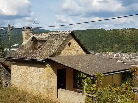 maison de vigne en pierre – vue exceptionnelle sur marvejols – 65 000