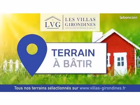 terrain à bâtir de 600 m² à saint-andre-de-cubzac (33)