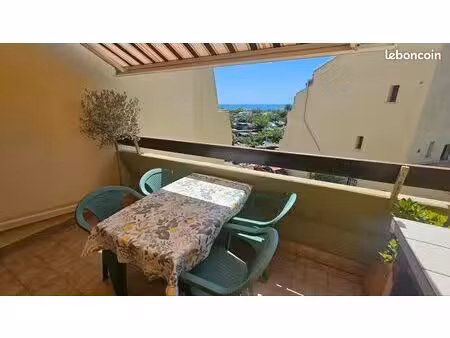vente appartement marseillan plage