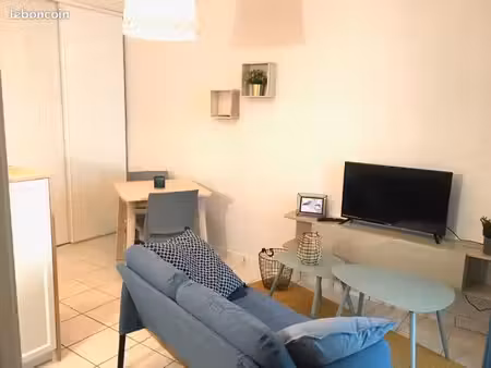 t2 meublé + garage - université jean monnet