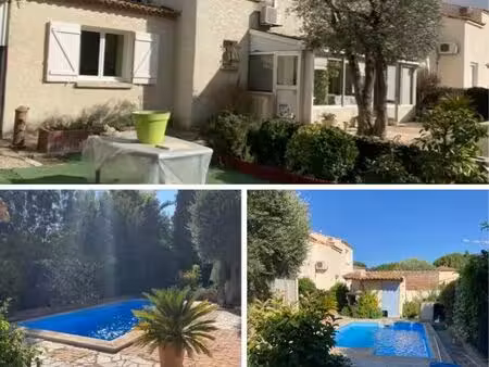 villa 129m2 (5ch/piscine/hangar…)