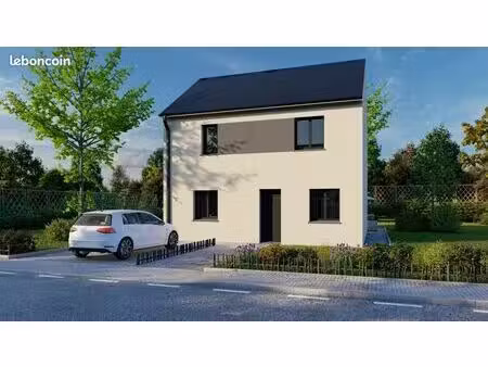 projet de construction d'une maison 97 m² avec terrain à artannes-sur-indre (37)