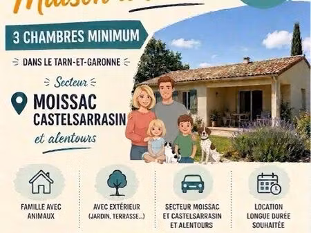 recherche maison à louer