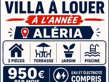 villa à louer