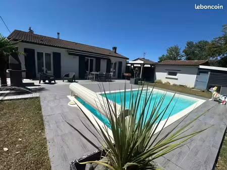 maison 3 chambres clim + piscine fargues saint hilaire