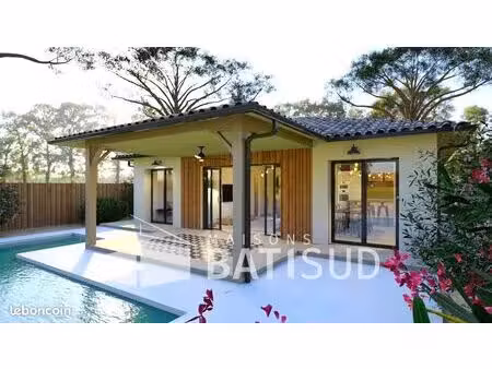 le porge magnifique maison 90m² + terrasse couverte