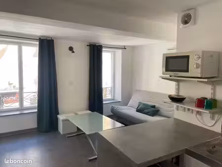 studio meublé 20m² climatisé - la côte-saint-andré - 400 + charges