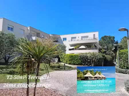 appartement 2 pièces 50 m²
