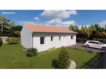 projet de construction d'une maison 79.84 m² avec terrain à cazeres-sur-l'adour (40)