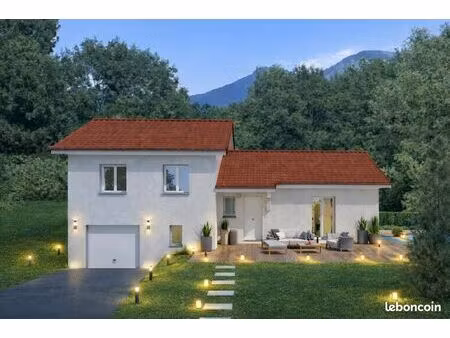 projet de construction d'une maison 96 m² avec terrain de 438m² à quaix-en-chartreuse (38)