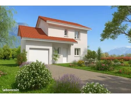 projet de construction d'une maison 84 m² avec terrain à veurey-voroize (38)