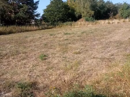 a vendre terrain à construire