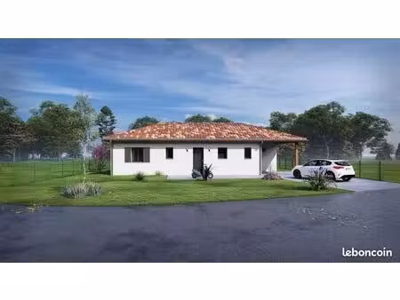 projet de construction d'une maison 85 m² avec terrain à mont-de-marsan (40)