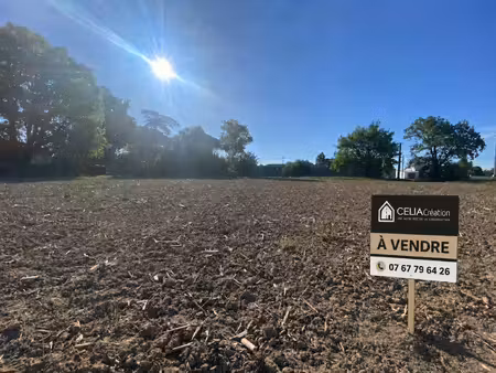 terrain constructible à vendre