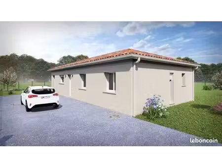 projet de construction d'une maison 100 m² avec terrain à bats (40)